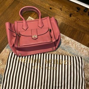 Henri Bendel Rivington Tote Bag w/ Detachable Crossbody - Pink